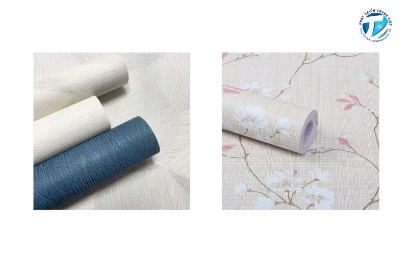 Decal giấy dán tường (sần) in tranh 3D